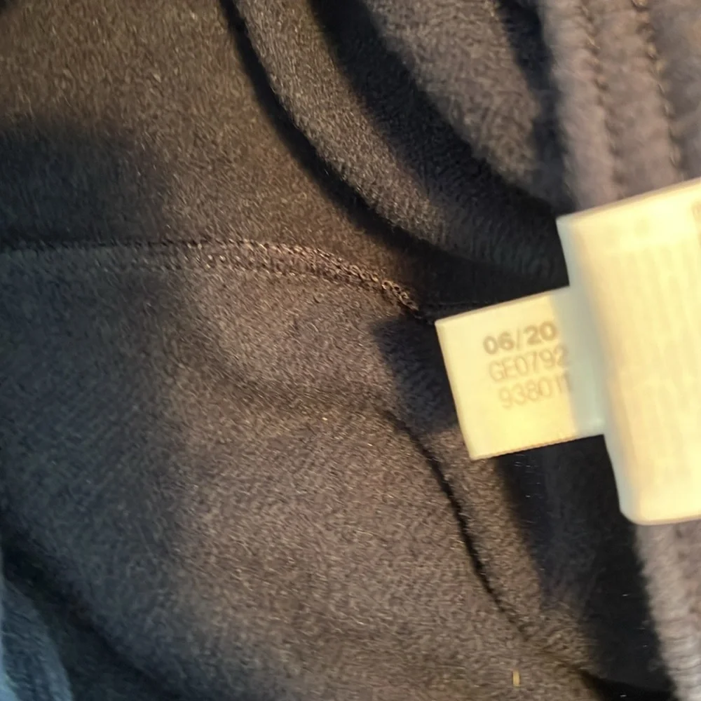 Adidas Navy and White 2XL Joggers